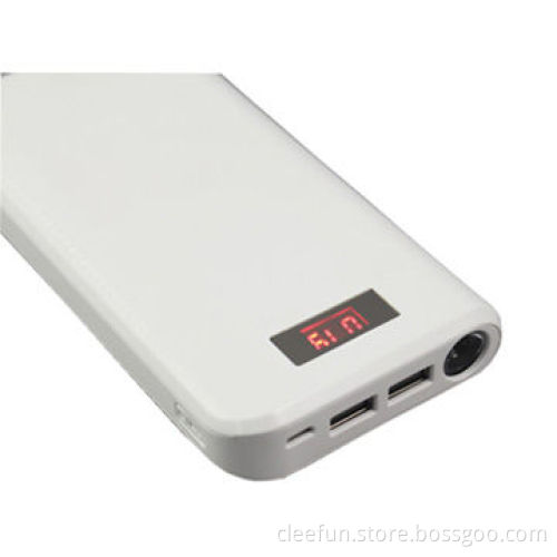 6000/176000/20800mAh LED Light Up Power Bank with Visible Screen